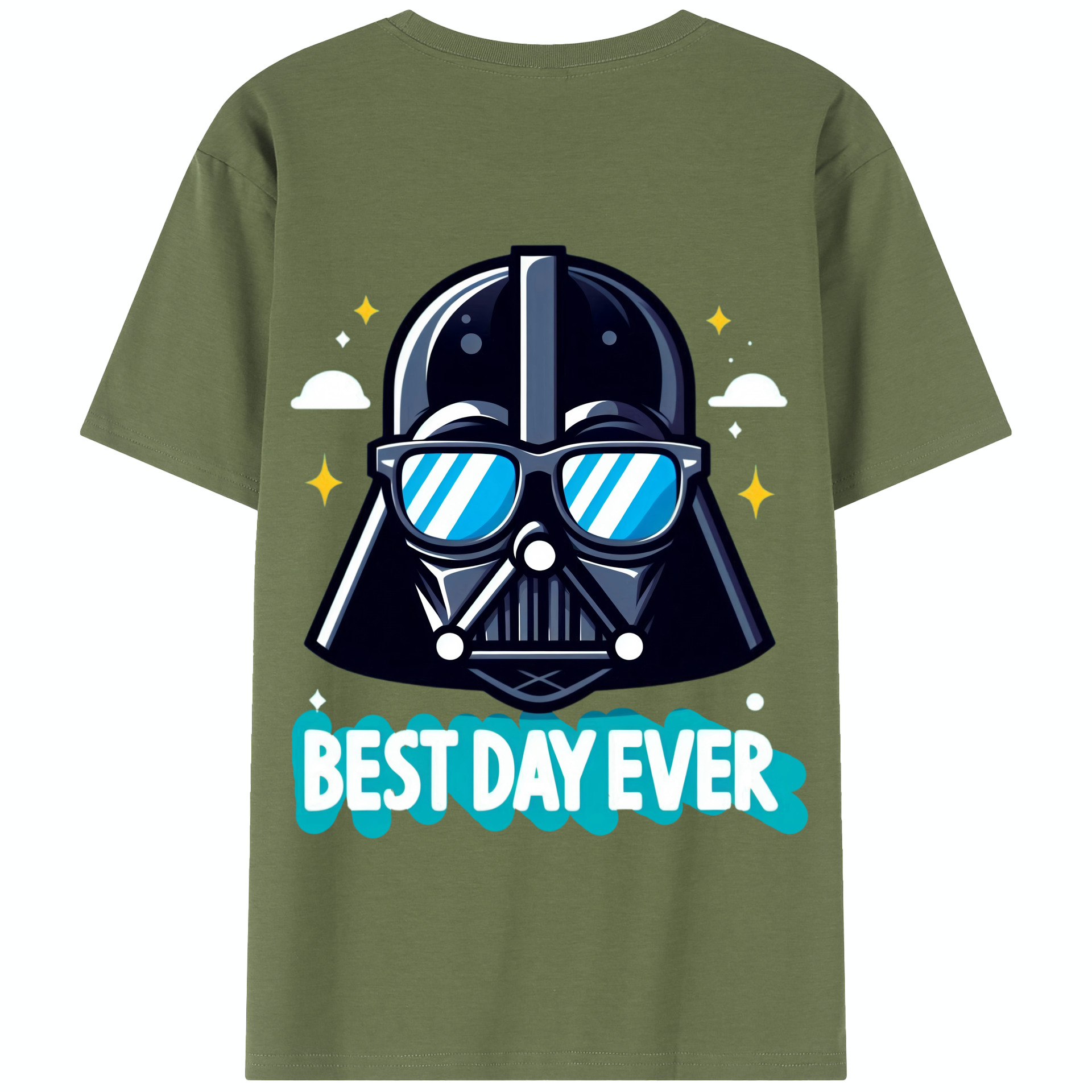 （画像用） スター・ウォーズ Star Wars 綿100％半袖Tシャツ（背面プリント）